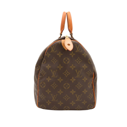 Monogram Speedy 40 M41522 Satchel/Top Handle Bag Brown
