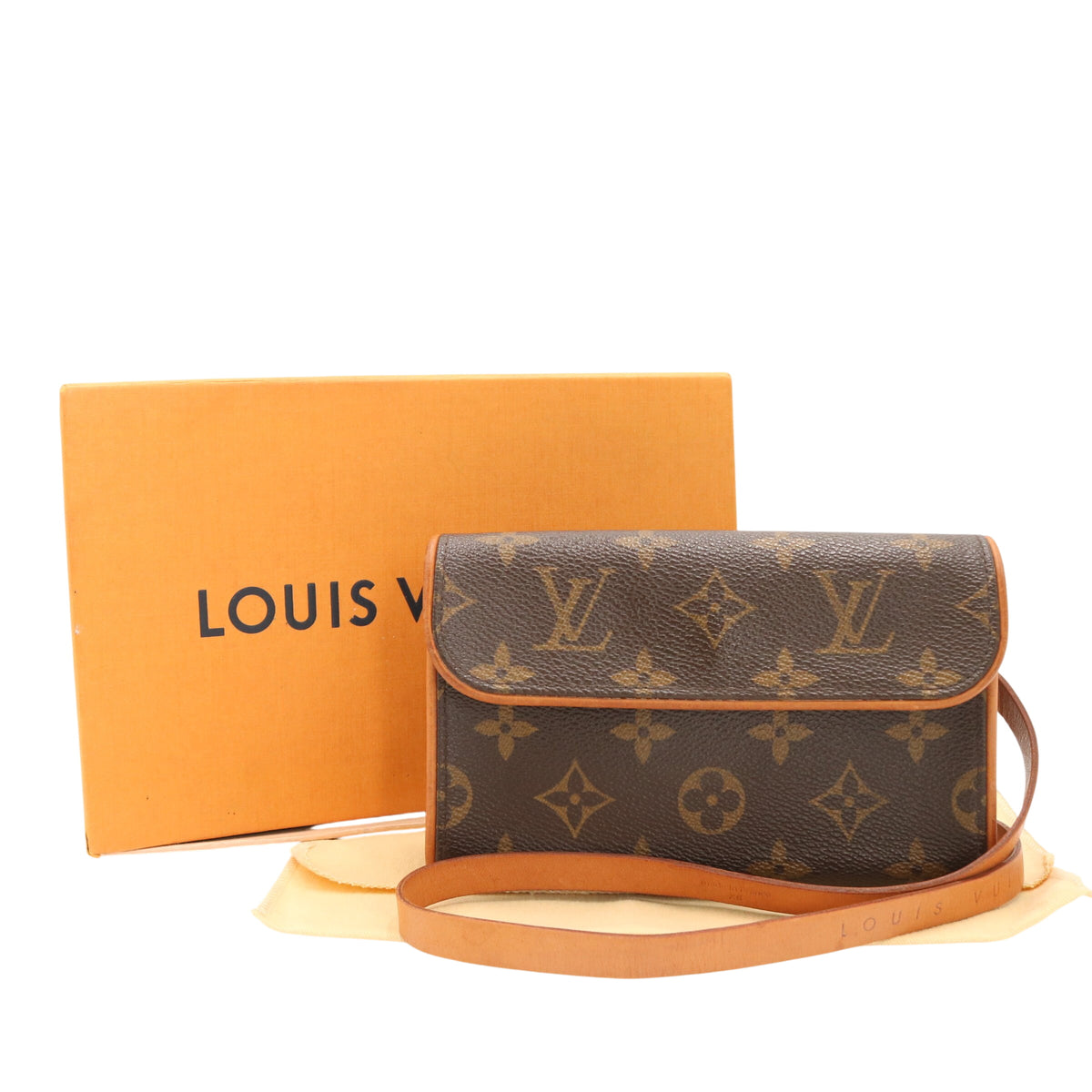 Monogram Pochette Florentine M51855 Belt Bag & Fanny Pack Brown