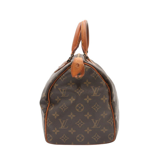 モノグラム スピーディ30 M41526 ハンドバッグ ブラウン