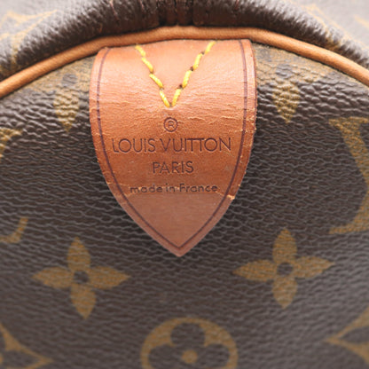 Monogram Speedy 40 M41106 Satchel/Top Handle Bag Brown