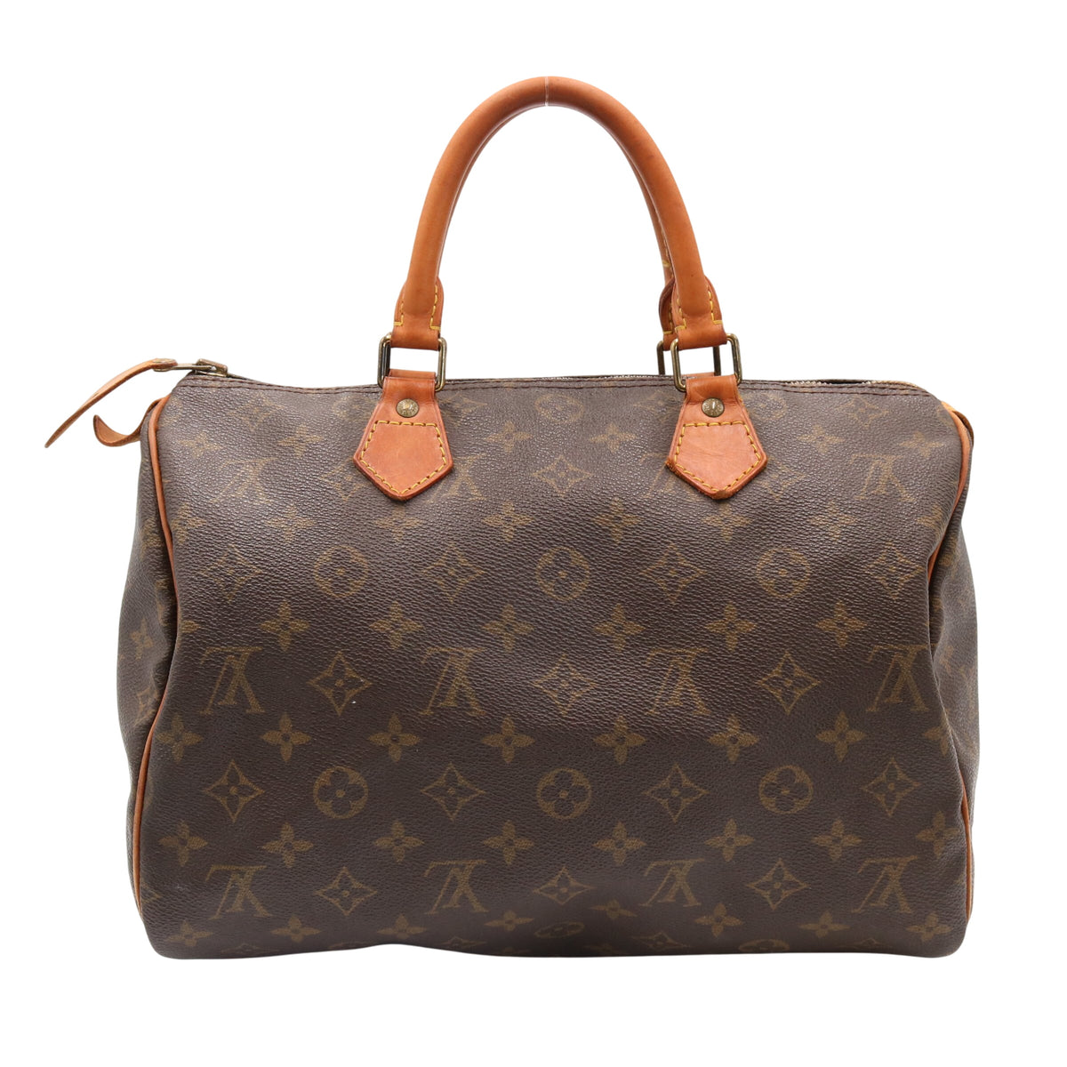 Monogram Speedy 30 M41526 Satchel/Top Handle Bag Brown