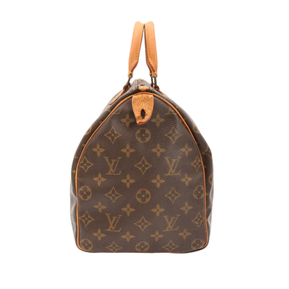 Monogram Speedy 35 M41524 Satchel/Top Handle Bag Brown