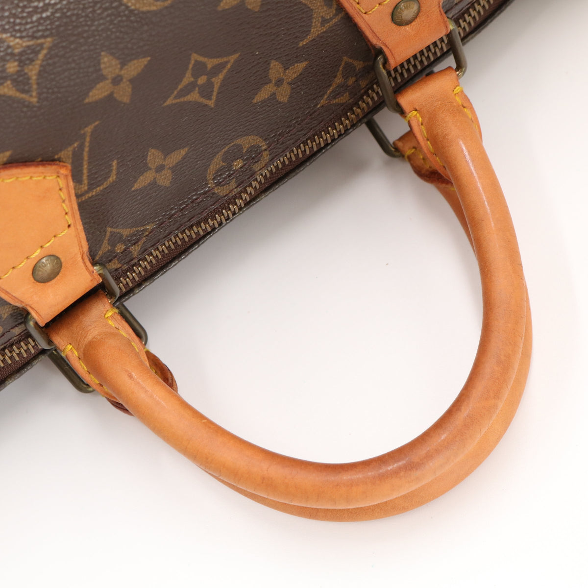 Monogram Speedy 35 M41524 Satchel/Top Handle Bag Brown