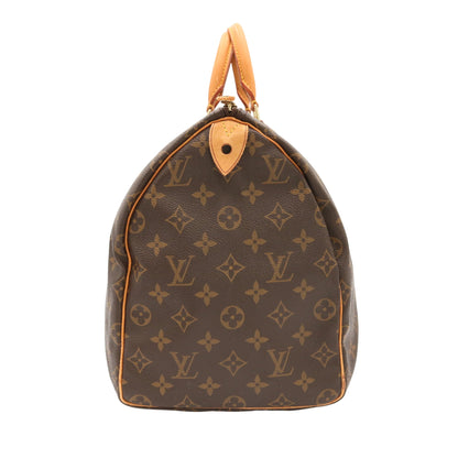 Monogram Speedy 40 M41522 Satchel/Top Handle Bag Brown