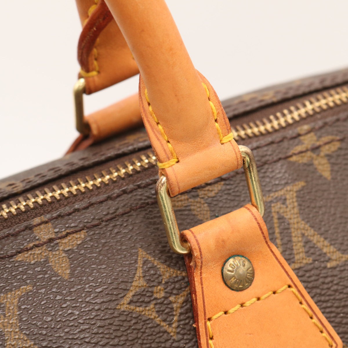 Monogram Speedy 40 M41522 Satchel/Top Handle Bag Brown