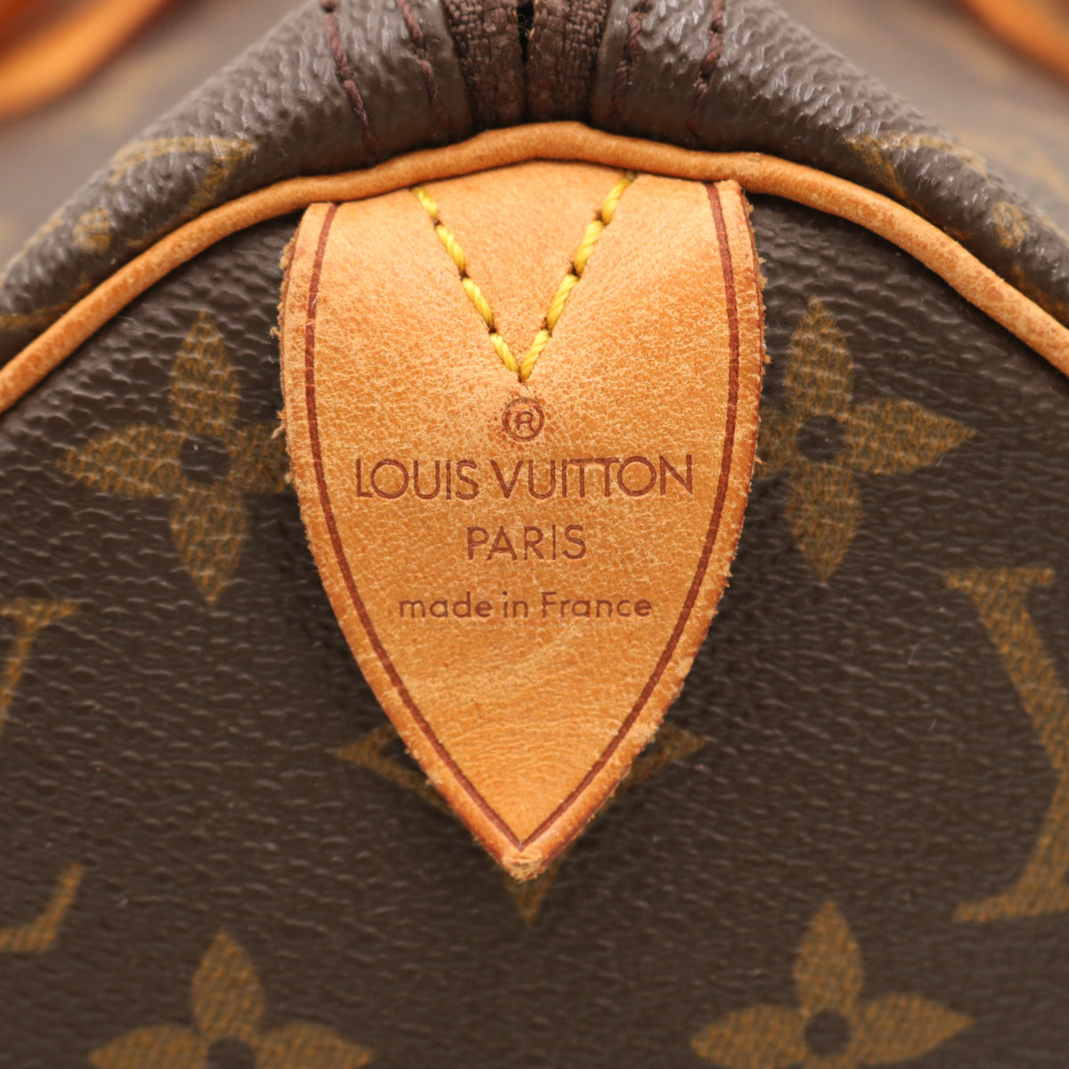 Monogram Speedy 40 M41522 Satchel/Top Handle Bag Brown