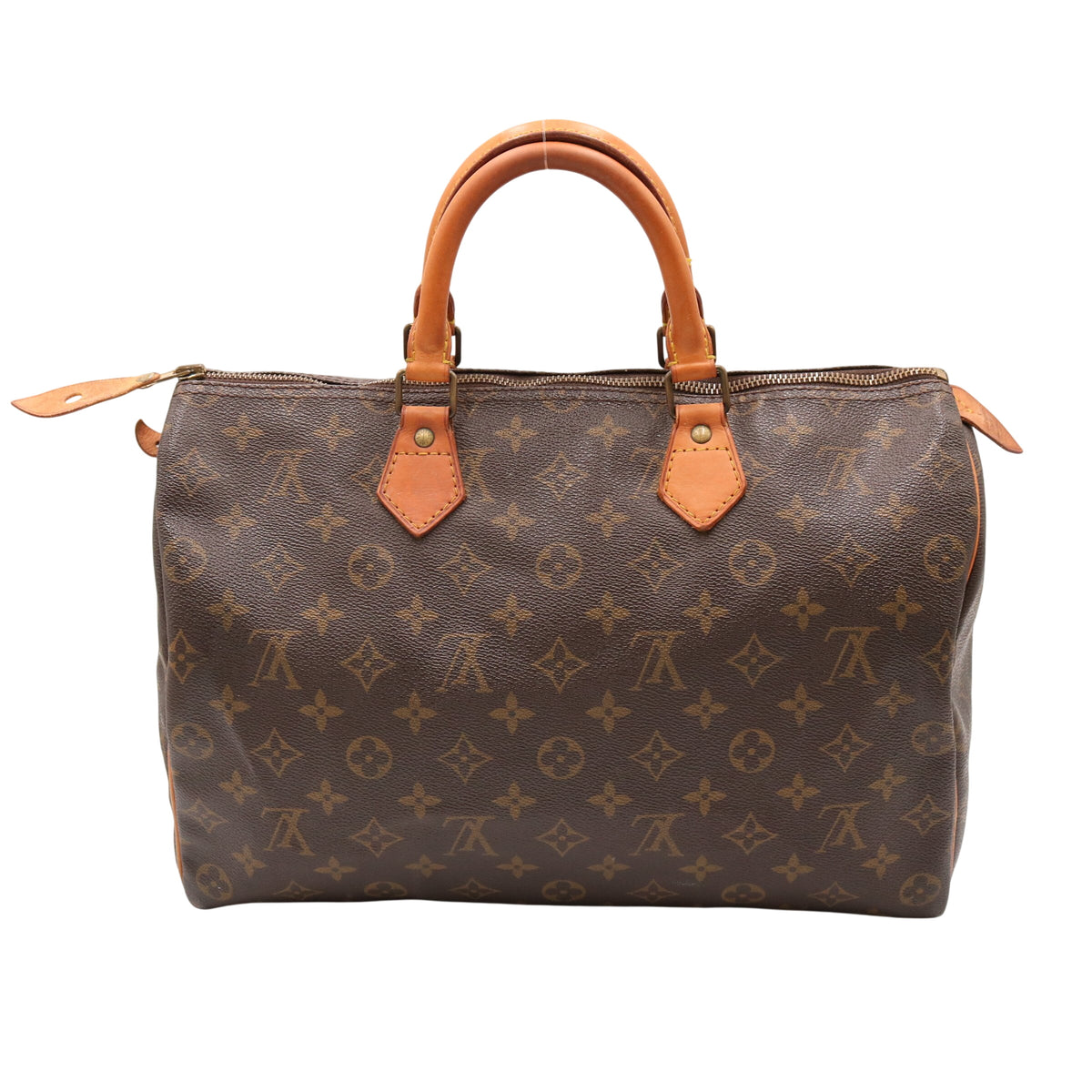 Monogram Speedy 35 M41524 Satchel/Top Handle Bag Brown