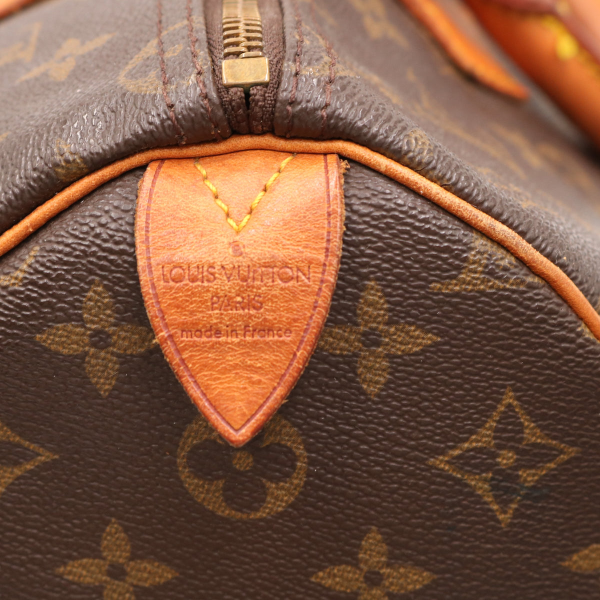 Monogram Speedy 35 M41524 Satchel/Top Handle Bag Brown