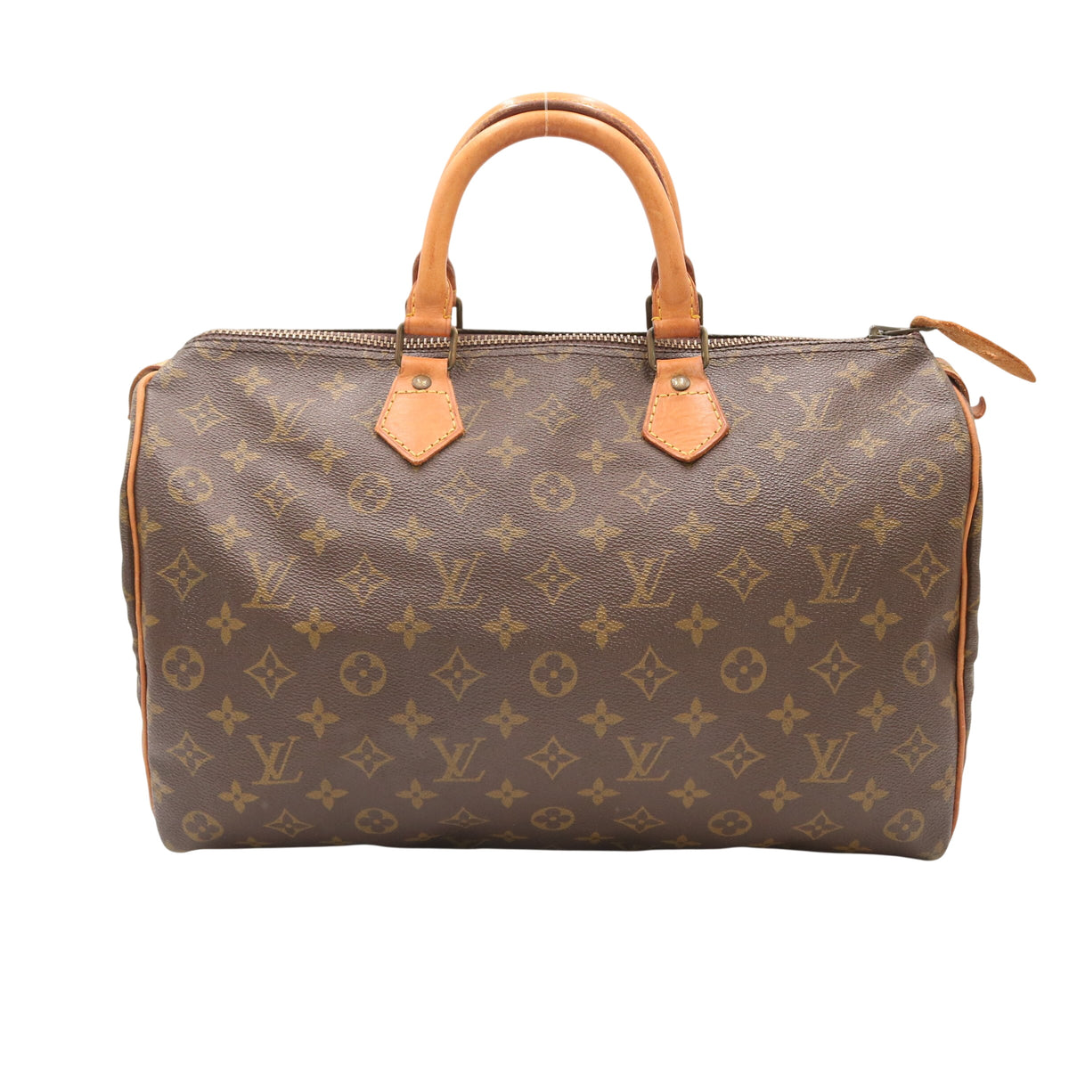 Monogram Speedy 35 M41524 Satchel/Top Handle Bag Brown