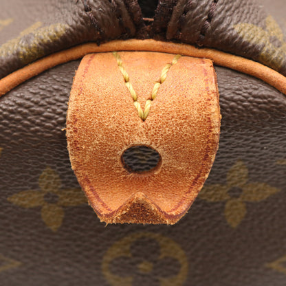 Monogram Speedy 35 M41524 Satchel/Top Handle Bag Brown