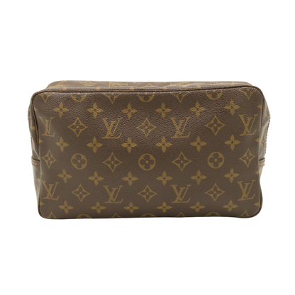 Monogram Trousse Toilette 28 M47522 Clutch Brown
