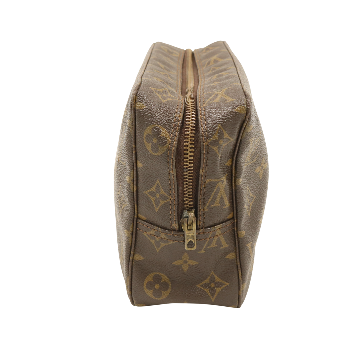 Monogram Trousse Toilette 28 M47522 Clutch Brown