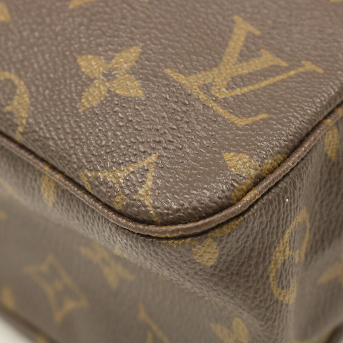 Monogram Trousse Toilette 28 M47522 Clutch Brown