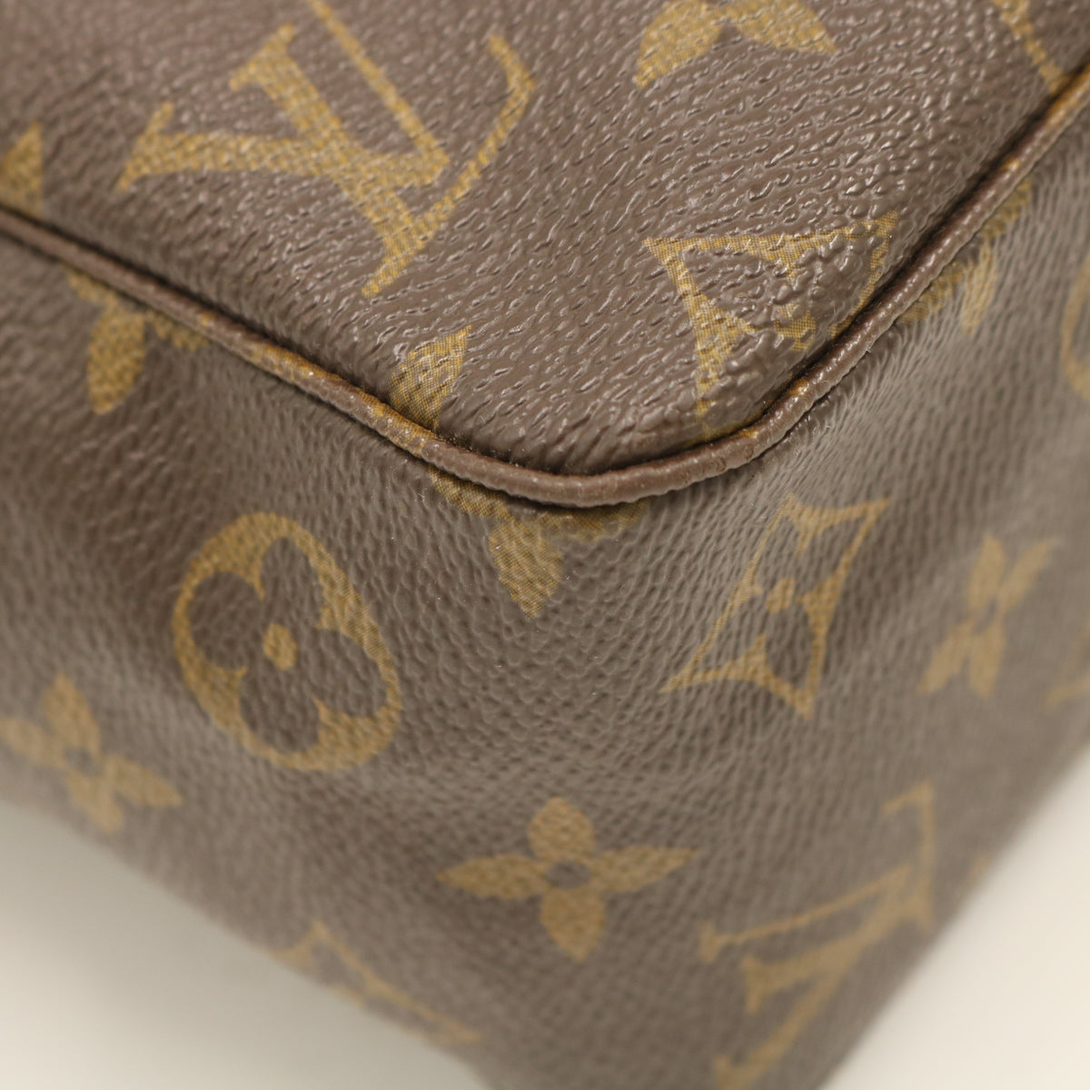 Monogram Trousse Toilette 28 M47522 Clutch Brown