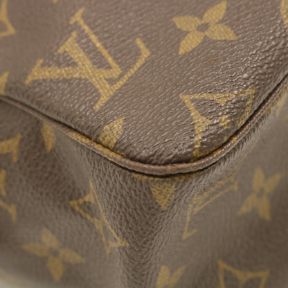 Monogram Trousse Toilette 28 M47522 Clutch Brown