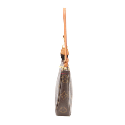 Monogram Cherry Pochette Accessoires M95008 Clutch Brown
