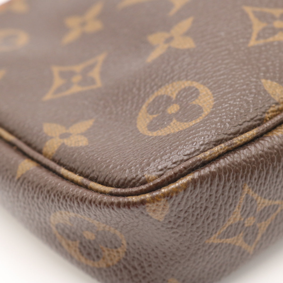 Monogram Cherry Pochette Accessoires M95008 Clutch Brown