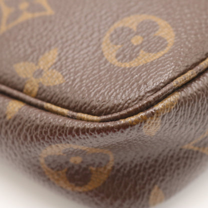 Monogram Cherry Pochette Accessoires M95008 Clutch Brown