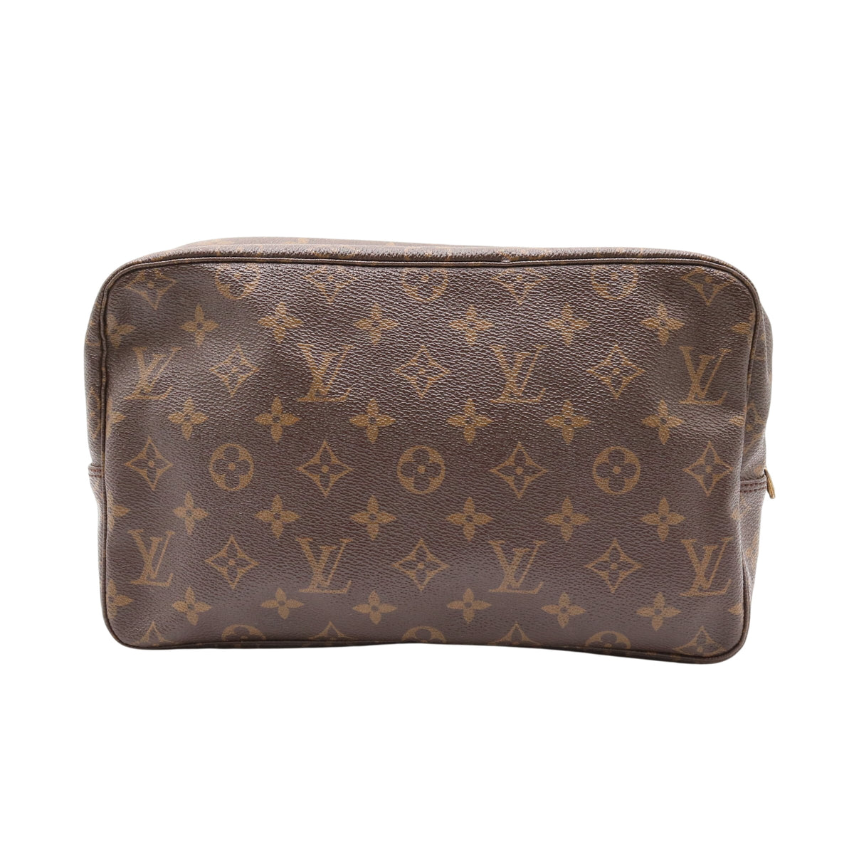 Monogram Trousse Toilette 28 M47522 Clutch Brown