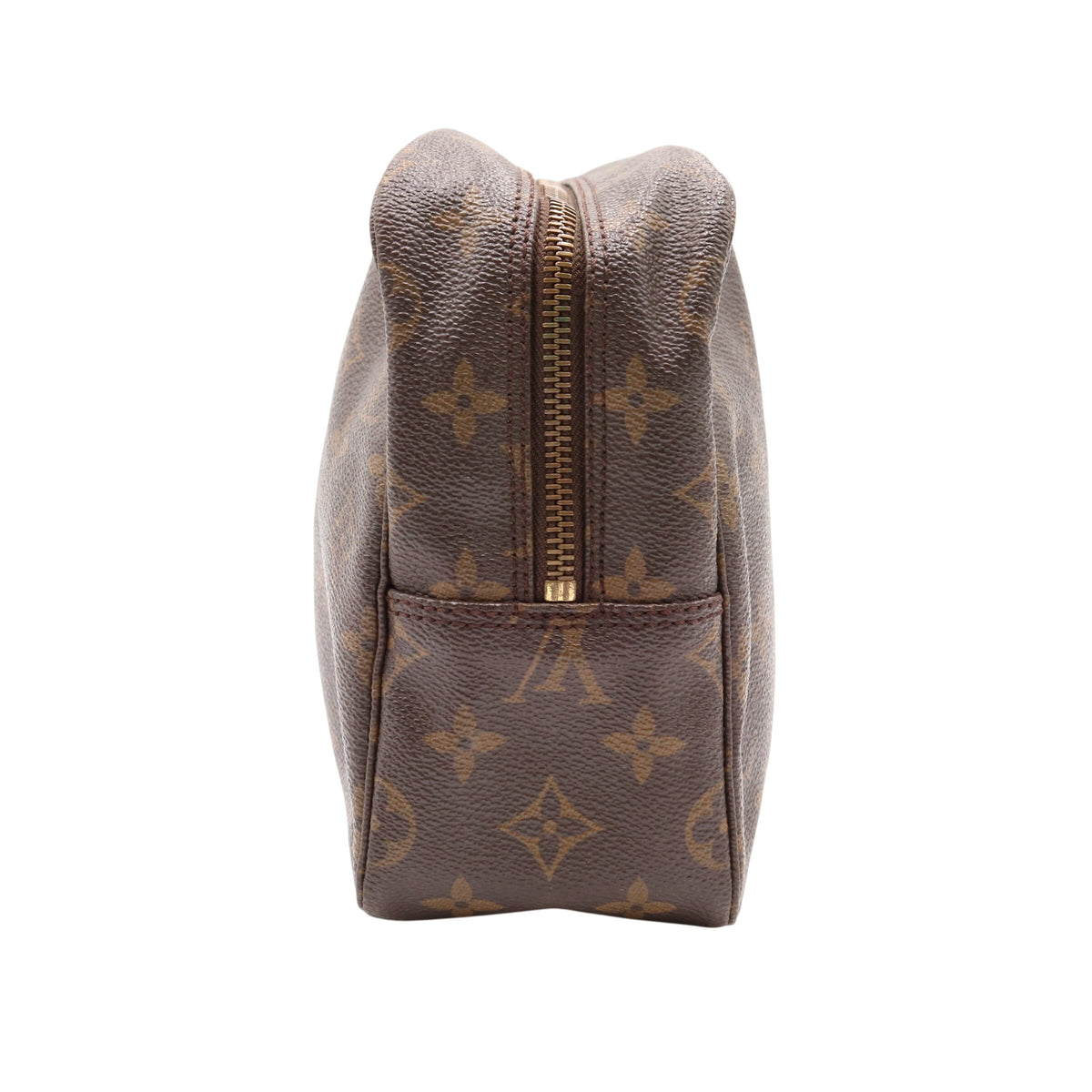 Monogram Trousse Toilette 28 M47522 Clutch Brown