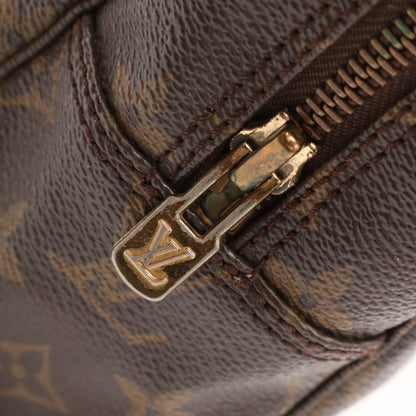 Monogram Trousse Toilette 28 M47522 Clutch Brown