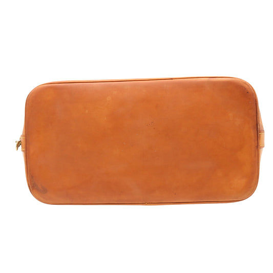 Monogram Alma PM M51130 Satchel/Top Handle Bag Brown