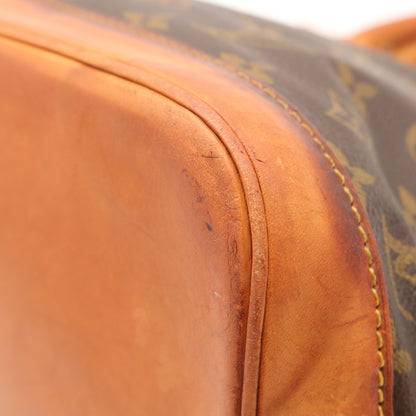 Monogram Alma PM M51130 Satchel/Top Handle Bag Brown