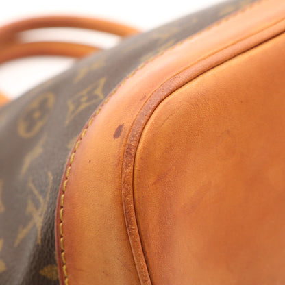 Monogram Alma PM M51130 Satchel/Top Handle Bag Brown