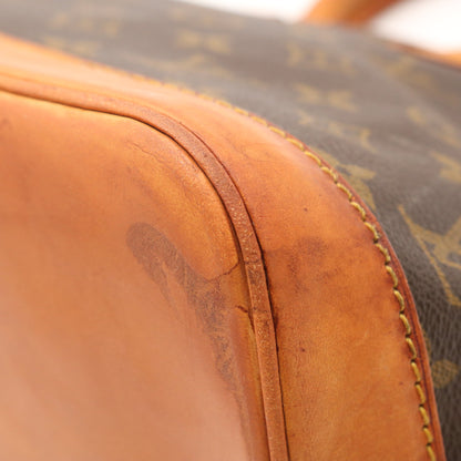 Monogram Alma PM M51130 Satchel/Top Handle Bag Brown