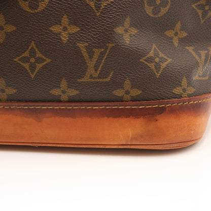 Monogram Alma PM M51130 Satchel/Top Handle Bag Brown