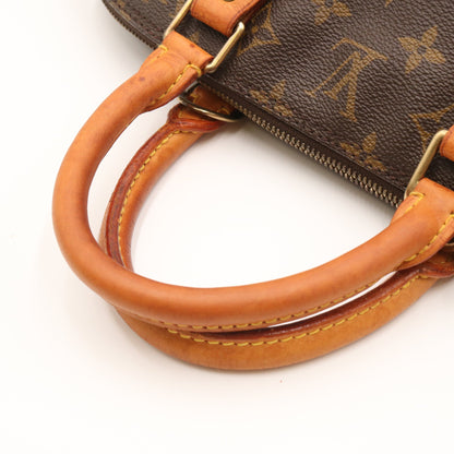 Monogram Alma PM M51130 Satchel/Top Handle Bag Brown