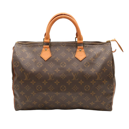 Monogram Speedy 35 M41524 Satchel/Top Handle Bag Brown