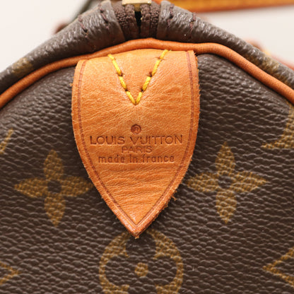 Monogram Speedy 35 M41524 Satchel/Top Handle Bag Brown
