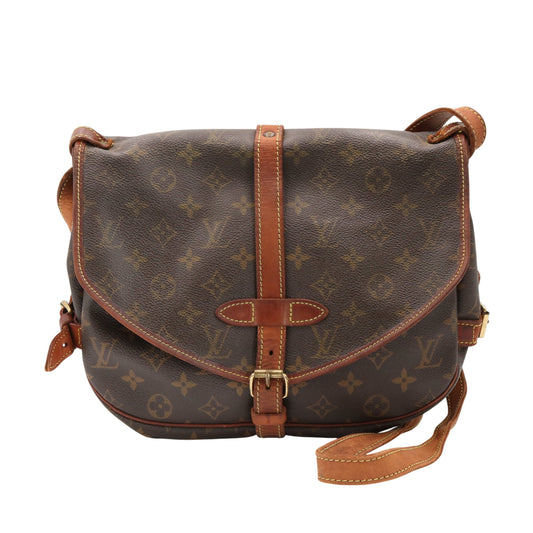 Monogram Saumur 30 M42256 Crossbody Brown