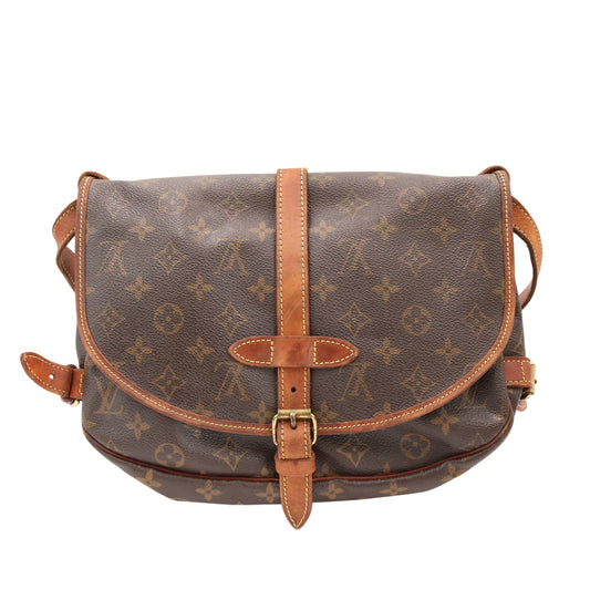 Monogram Saumur 30 M42256 Crossbody Brown
