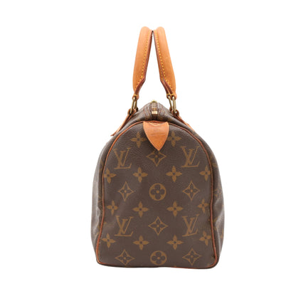 Monogram Speedy 25 M41528 Satchel/Top Handle Bag Brown