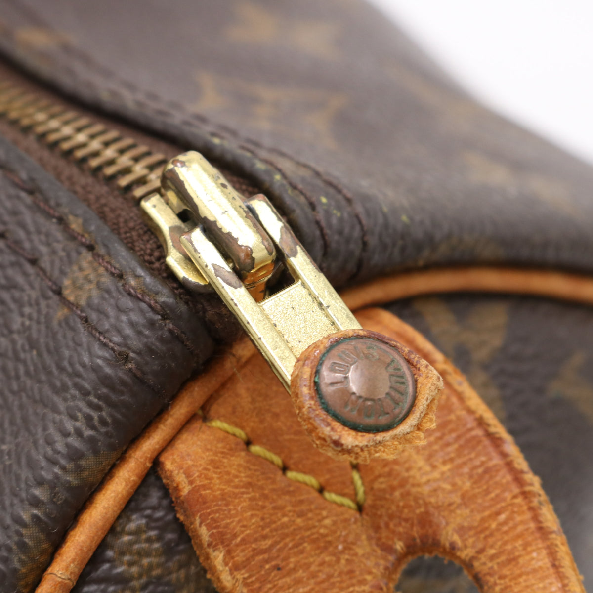 Monogram Speedy 30 M41526 Satchel/Top Handle Bag Brown