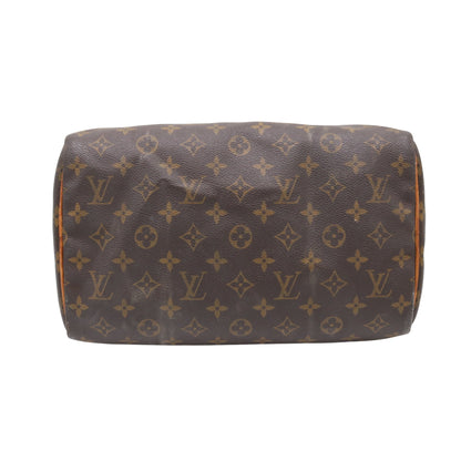 Monogram Speedy 30 M41526 Satchel/Top Handle Bag Brown