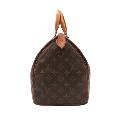 Monogram Speedy 35 M41107 Satchel/Top Handle Bag Brown