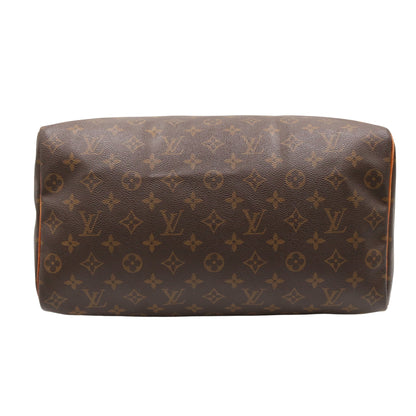 Monogram Speedy 35 M41107 Satchel/Top Handle Bag Brown