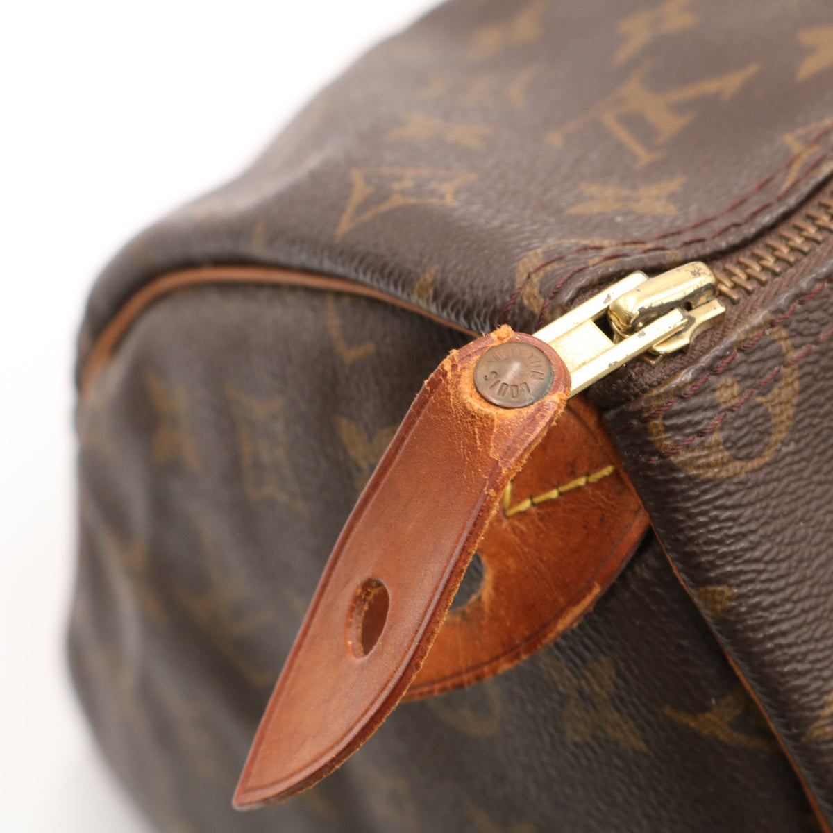 Monogram Speedy 35 M41107 Satchel/Top Handle Bag Brown