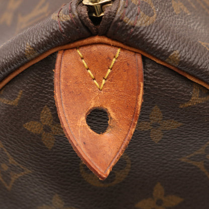 Monogram Speedy 35 M41107 Satchel/Top Handle Bag Brown