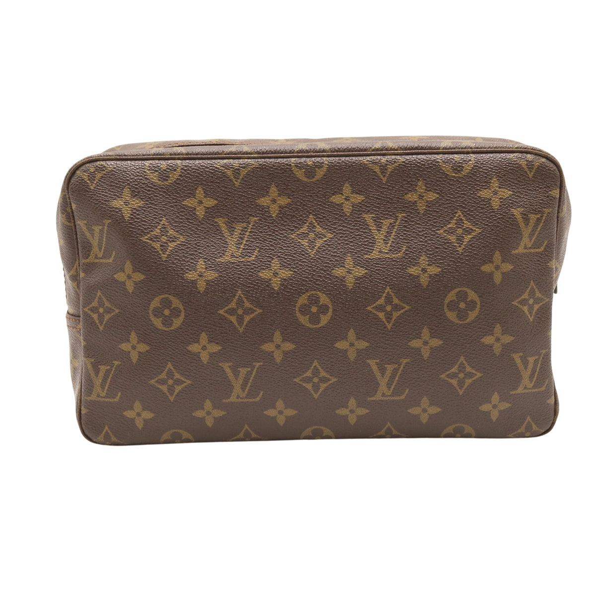 Monogram Trousse Toilette 28 M47522 Clutch Brown