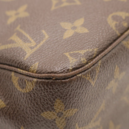 Monogram Trousse Toilette 28 M47522 Clutch Brown