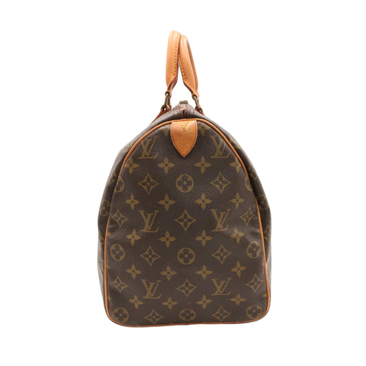 Monogram Speedy 40 M41522 Satchel/Top Handle Bag Brown