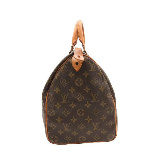Monogram Speedy 40 M41522 Satchel/Top Handle Bag Brown