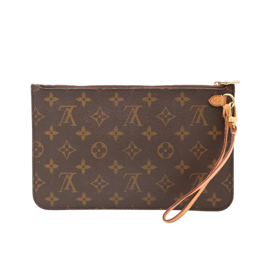 Monogram Pouch Brown