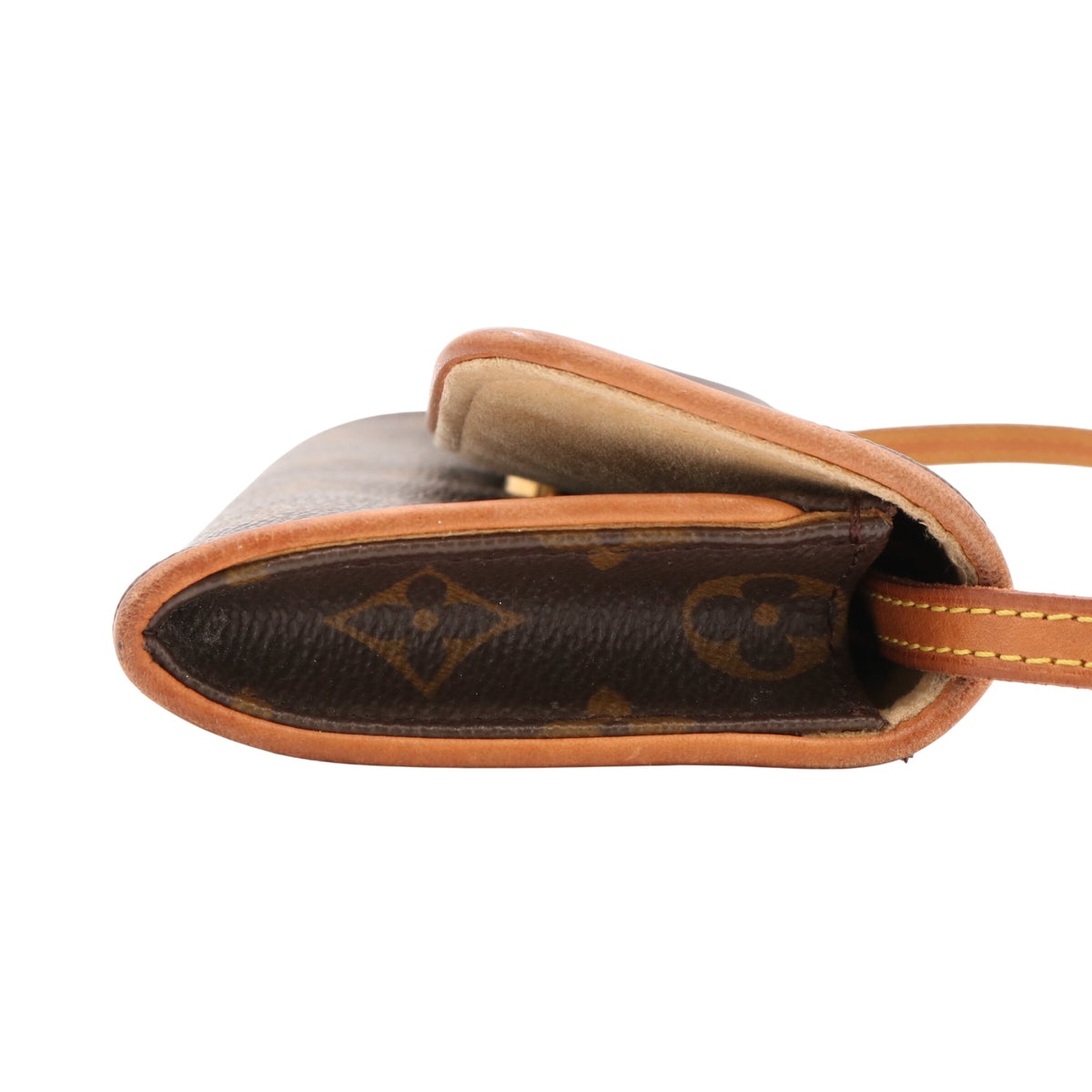 Monogram Pochette Twin PM M51854 Shoulder Bag Brown