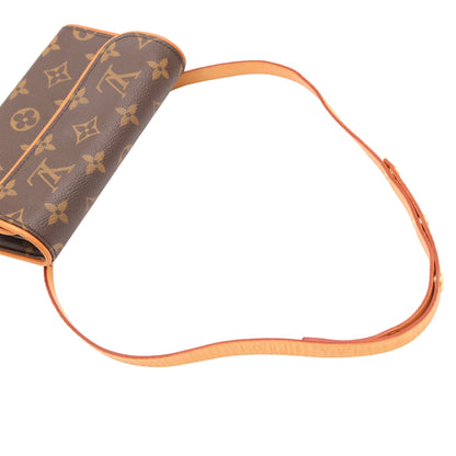 Monogram Pochette Florentine M51855 Belt Bag & Fanny Pack Brown
