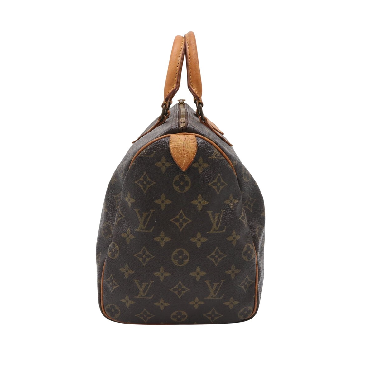 Monogram Speedy 35 M41524 Satchel/Top Handle Bag Brown
